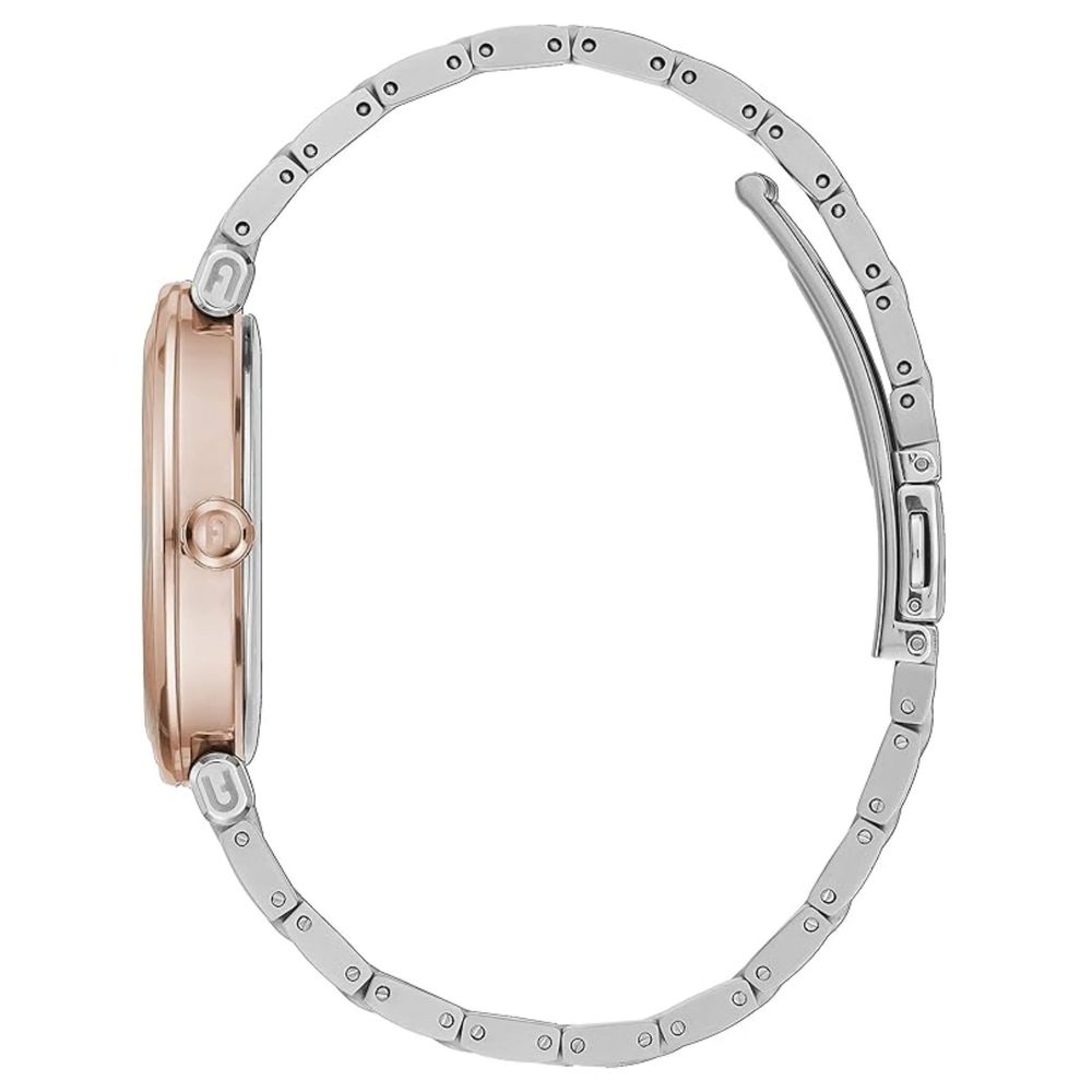 Gray Stainless Steel Dress Watch - Image 2