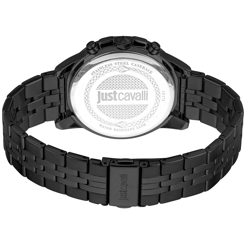 Black Stainless Steel Dress Watch - Image 2