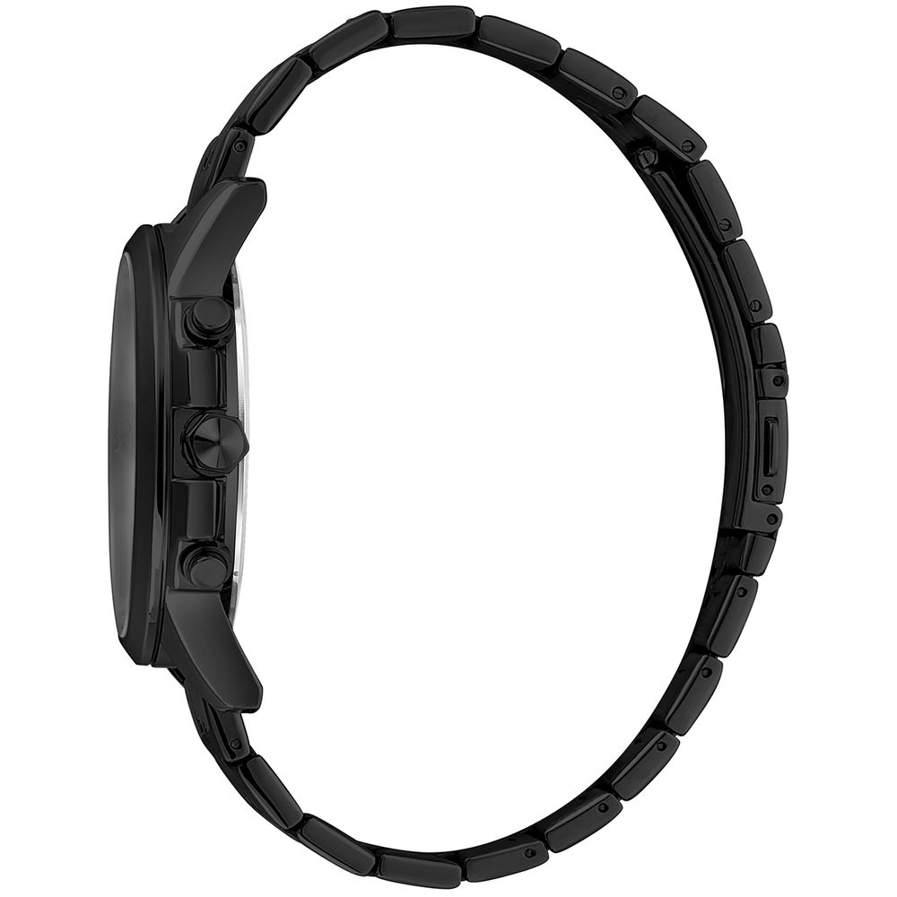 Black Stainless Steel Bracelet Watch - Image 3