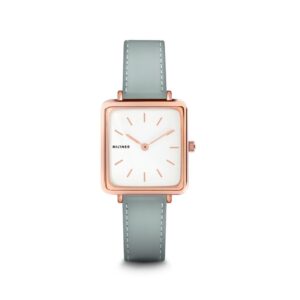 Blue Leather Dress Watch