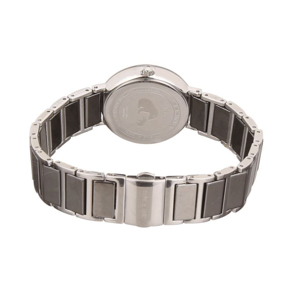 Silver Stainless Steel Dress Watch - Image 2