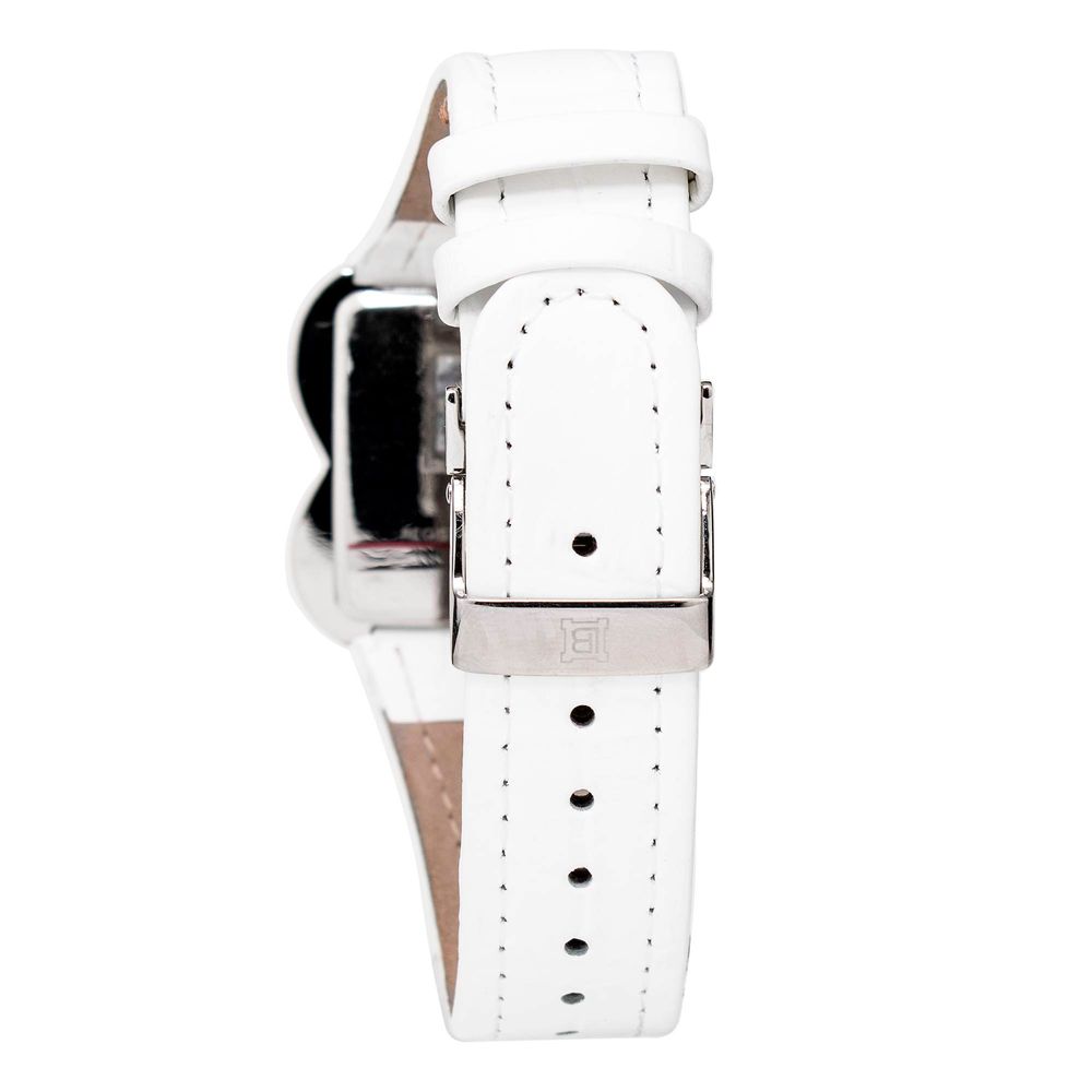 White Leather Dress Watch - Image 2