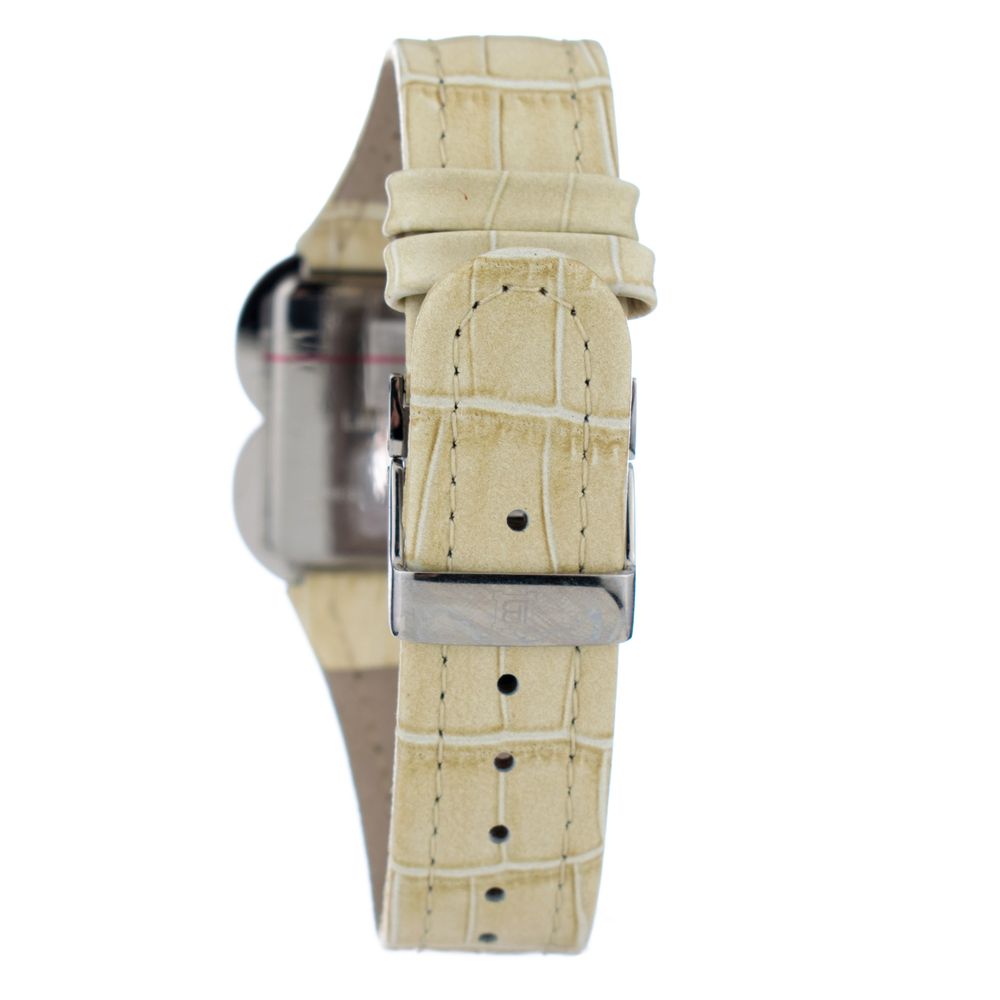 Beige Leather Dress Watch - Image 2
