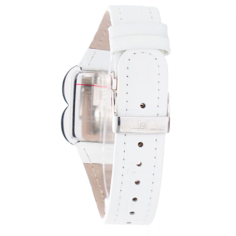 White Leather Dress Watch - Image 2