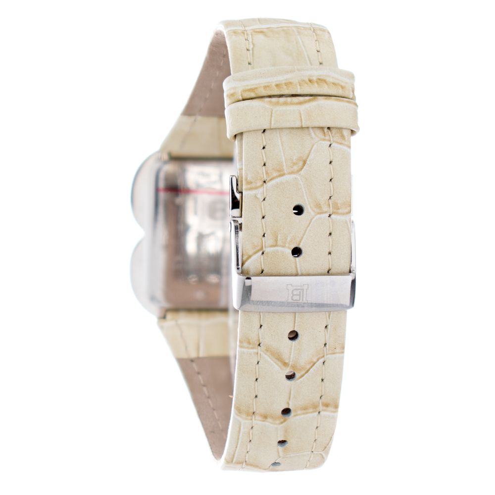 Beige Leather Dress Watch - Image 2