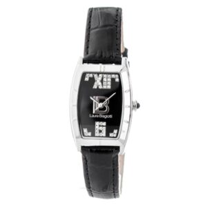 Black Leather Dress Watch