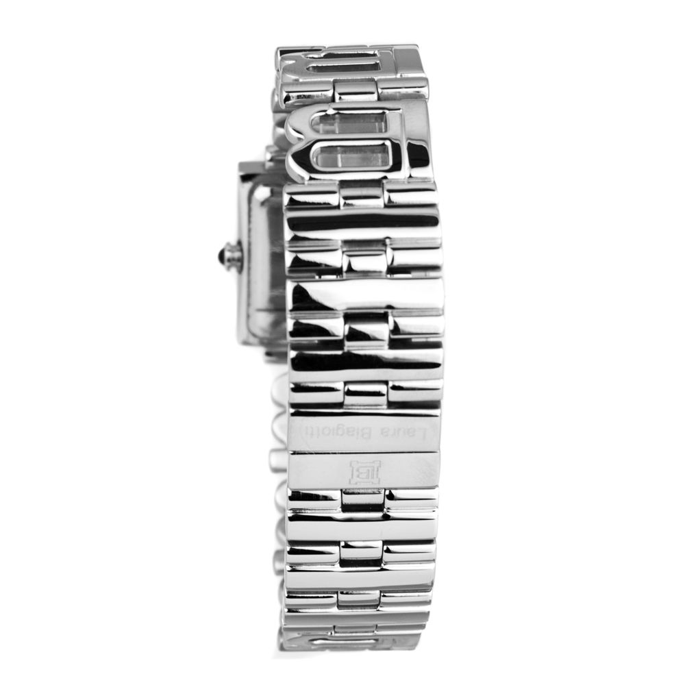 Silver Stainless Steel Bracelet Watch - Image 2