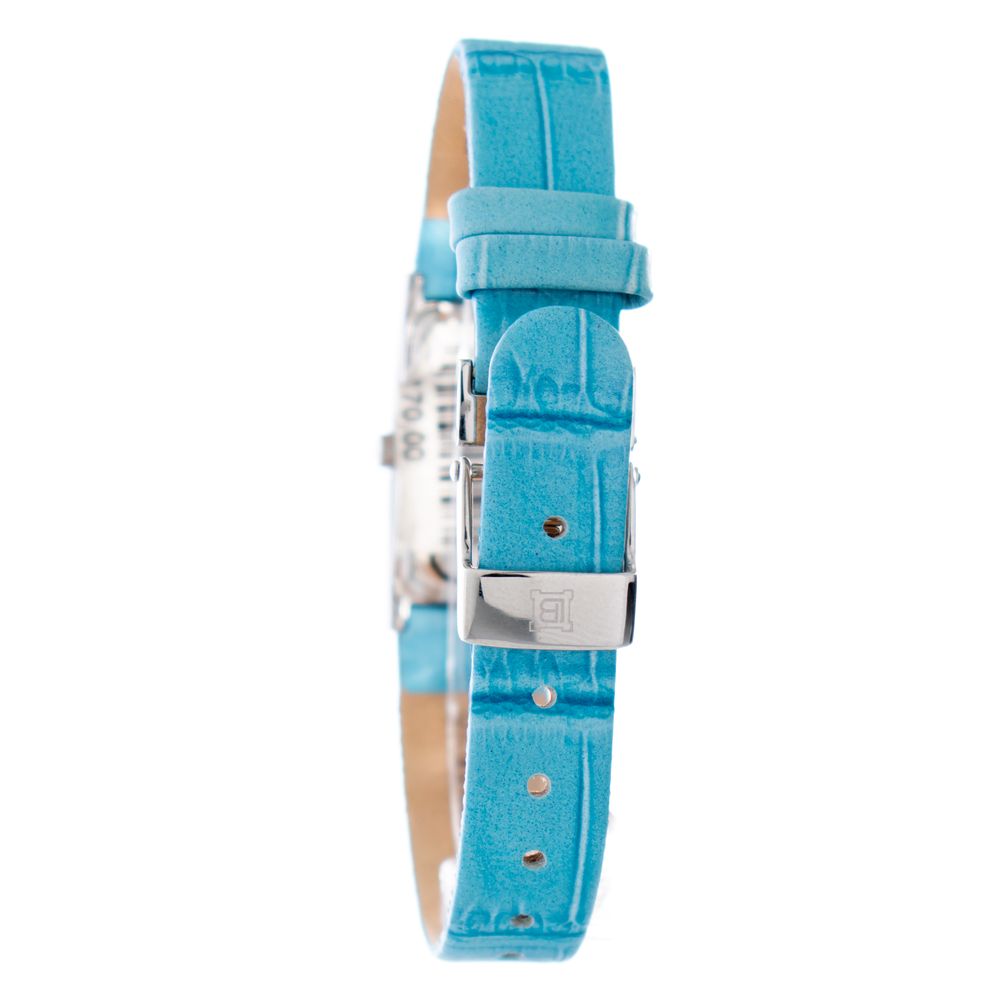 Blue Leather Dress Watch - Image 2