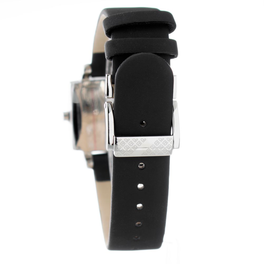 Black Leather Dress Watch - Image 2