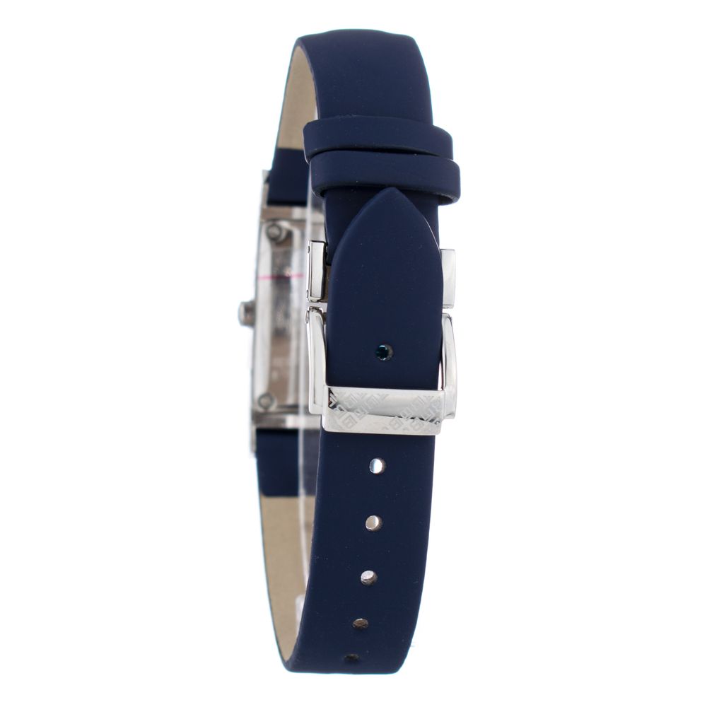 Blue Leather Dress Watch - Image 2