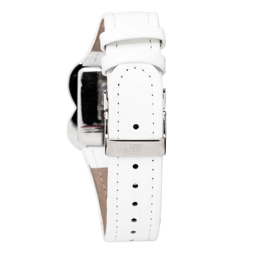 White Leather Dress Watch - Image 2