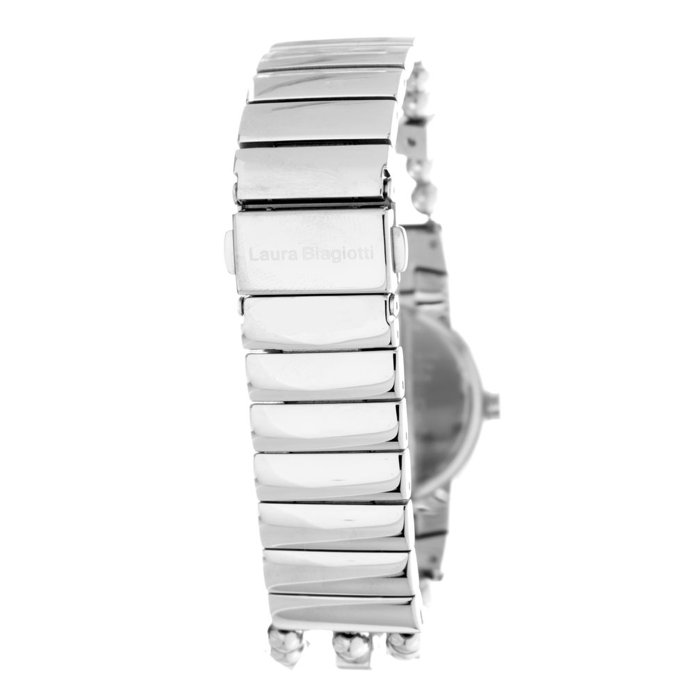 Silver Stainless Steel Dress Watch - Image 2
